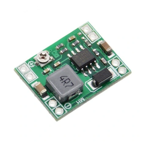 [72551385] Mini MP1584EN DC-DC Buck Converter Module – 3A Adjustable Step-Down Power Regulator for Drone Electronics, DIY Power Banks, and Compact Robotics