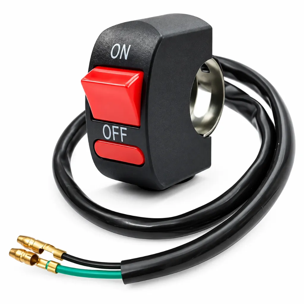 [8881722] Motorcycle Handlebar Switch Push Button On Off