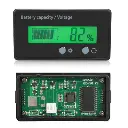 12-84V Battery Power Display Meter Lithium Battery Lead-acid Battery Power Display GY-6GS Green 3 Strings Lithium Battery