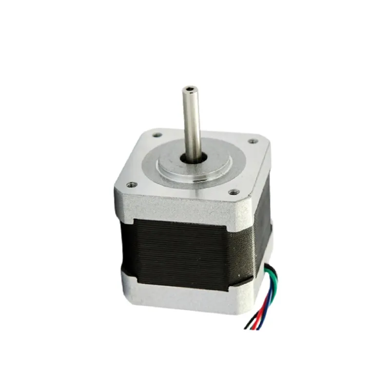 [854711] 42HS34-0406 NEMA 17 Stepper Motor – 1.5kg-cm Torque, Round Type Body for Compact Robotics, 3D Printers, and Precision Automation