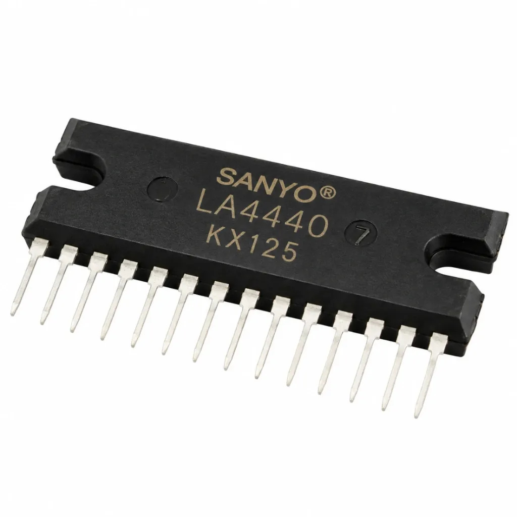 [903411] Original Sanyo CD4440 / LA4440 6W 2-Channel Audio Power Amplifier IC Semi-Fresh