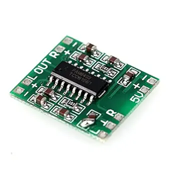 [3279770] PAM8403 Mini 5V Digital Audio Amplifier Board – 3W+3W Dual-Channel Class D Stereo Module for DIY Portable Speakers and Arduino Projects