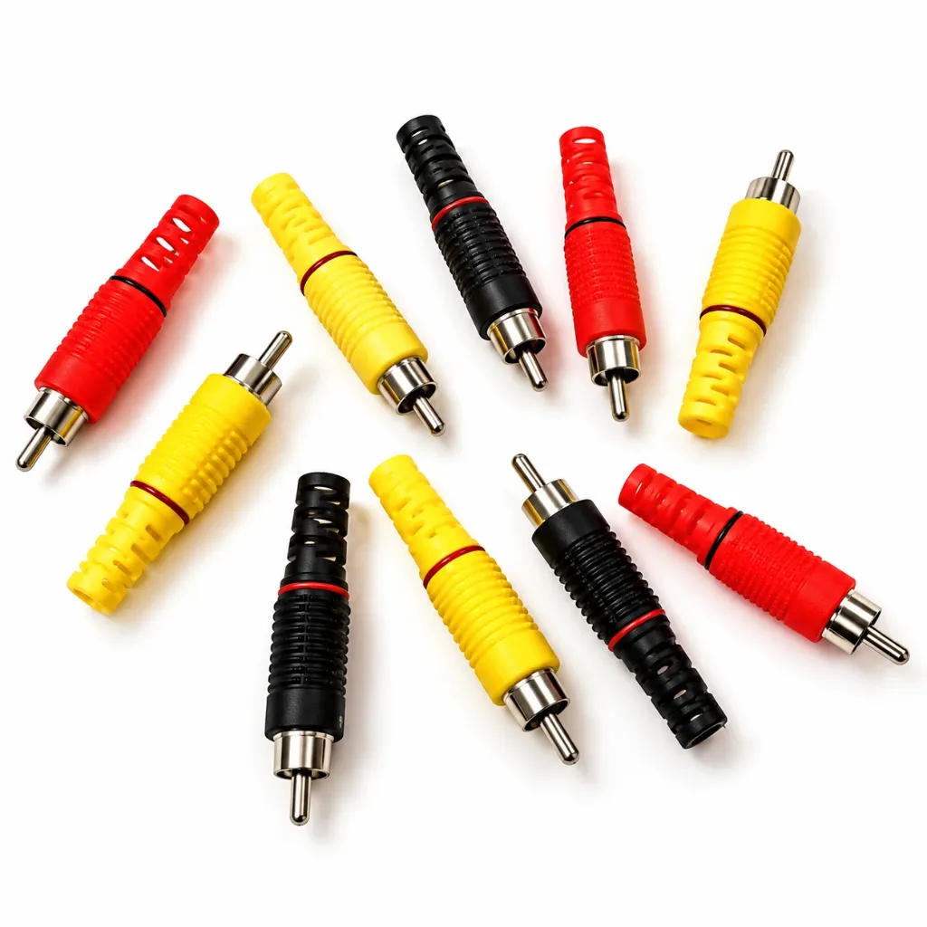 [98247] RCA Pin Male Audio RCA Pin Male Connector