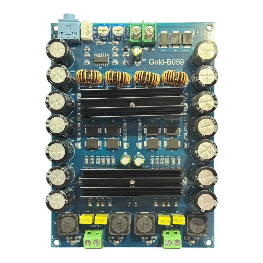 Gold-B059 2×100W Class D Digital Stereo Power Amplifier Board