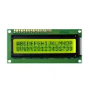 16×2 Character LCD Display