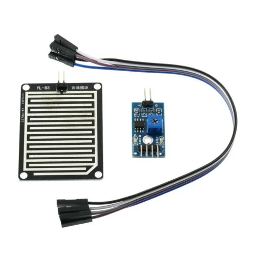 Raindrops Detection Sensor Module – Professional Weather Monitoring and Rain Intensity Sensor for Arduino, Raspberry Pi, and Smart Home Automation