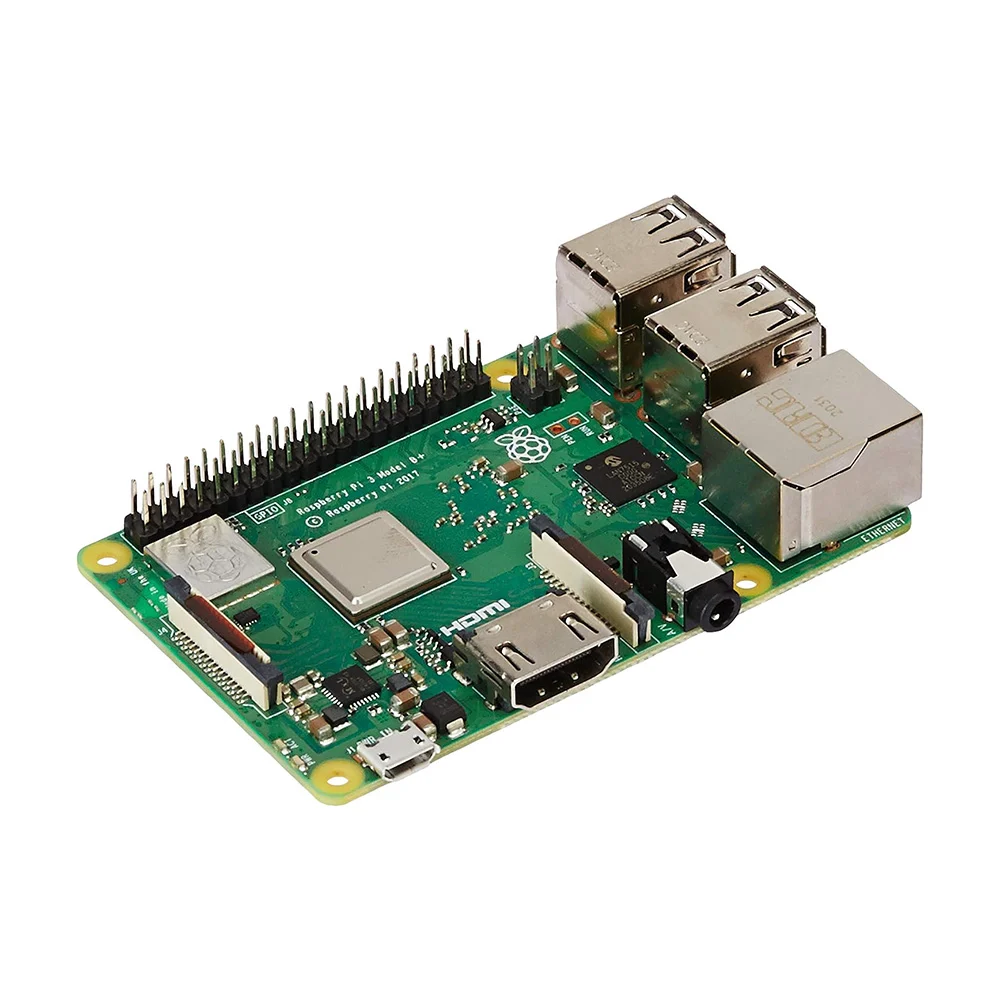 Raspberry Pi 3 Model B+ (Plus) – High-Performance 1.4GHz Quad-Core 64-bit Single Board Computer (SBC) with Dual-Band WiFi and PoE Support