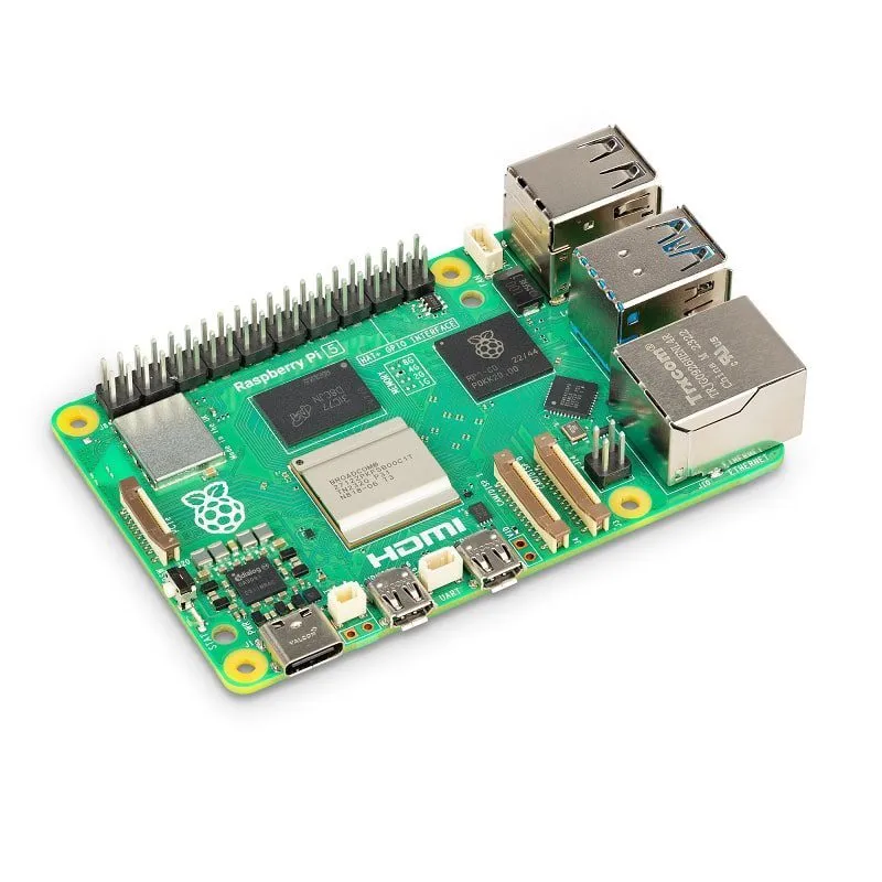 Raspberry Pi 5 (4GB RAM) – Next-Generation 2.4GHz Quad-Core 64-bit Single Board Computer (SBC) with PCIe 2.0 and Dual 4K Display Support