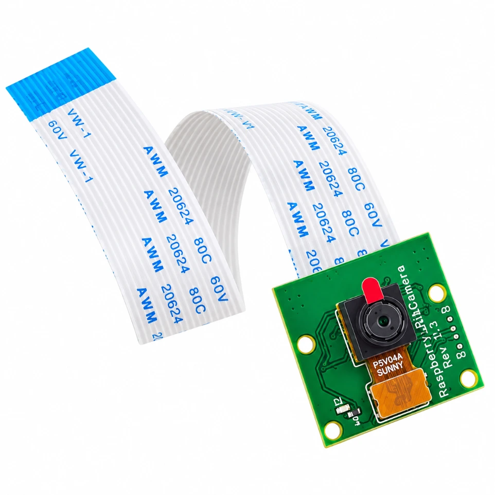 [83720] Raspberry Pi Camera Module 5MP OV5647 – High-Definition Video & Still Camera with Flex Cable (Standard Version)