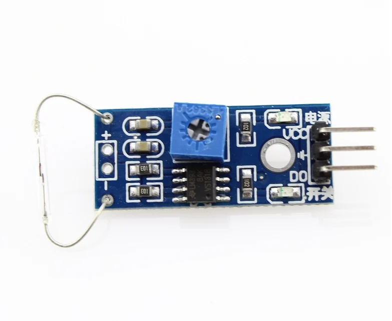[486548] Magnetic Reed Switch Module – High-Sensitivity Magnetic Field Detection Sensor