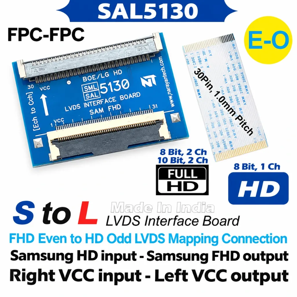 [3093572] SAL5130 E/O 51-Pin to 30-Pin LVDS Signal Adapter