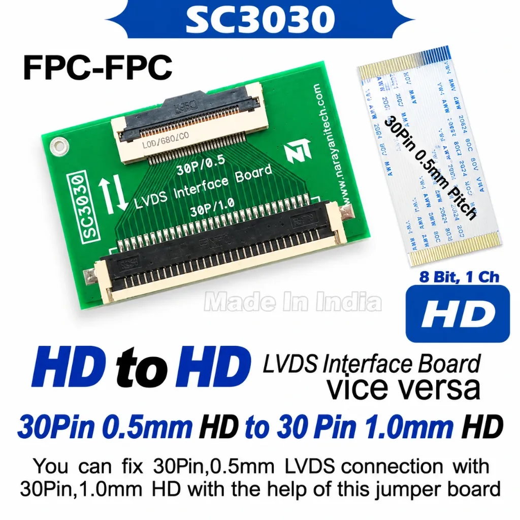 [8484557] SC3030 30-Pin LVDS Signal Jumper / Mapping Board