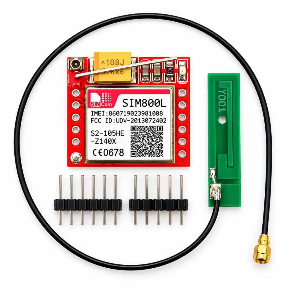 SIM800L GPRS GSM Module Core Board Quad-band TTL Serial Port