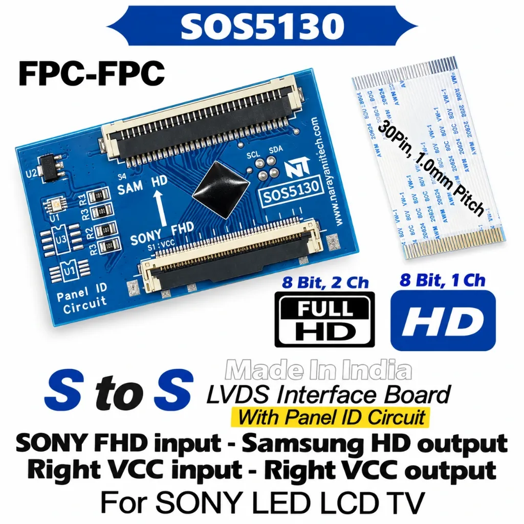 [6466554] SOS5130 LVDS Signal Interface Adapter Board