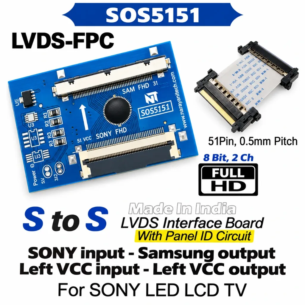 [2829553] SOS5151 51-Pin LVDS Signal Interface Adapter Board