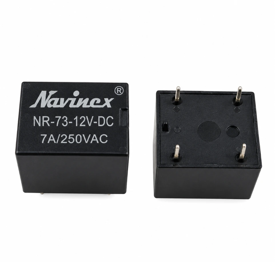 [93241067] 5V DC Sugar Cube Relay – 7A High-Quality SPDT PCB Mount Power Relay for Arduino, ESP32, and IoT Embedded Systems