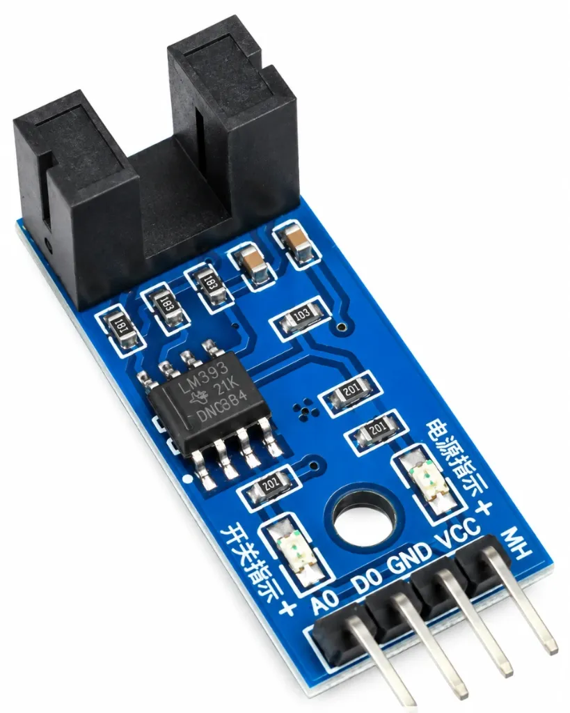 [64661094] Speed Measuring Sensor Groove Coupler Module For Arduino