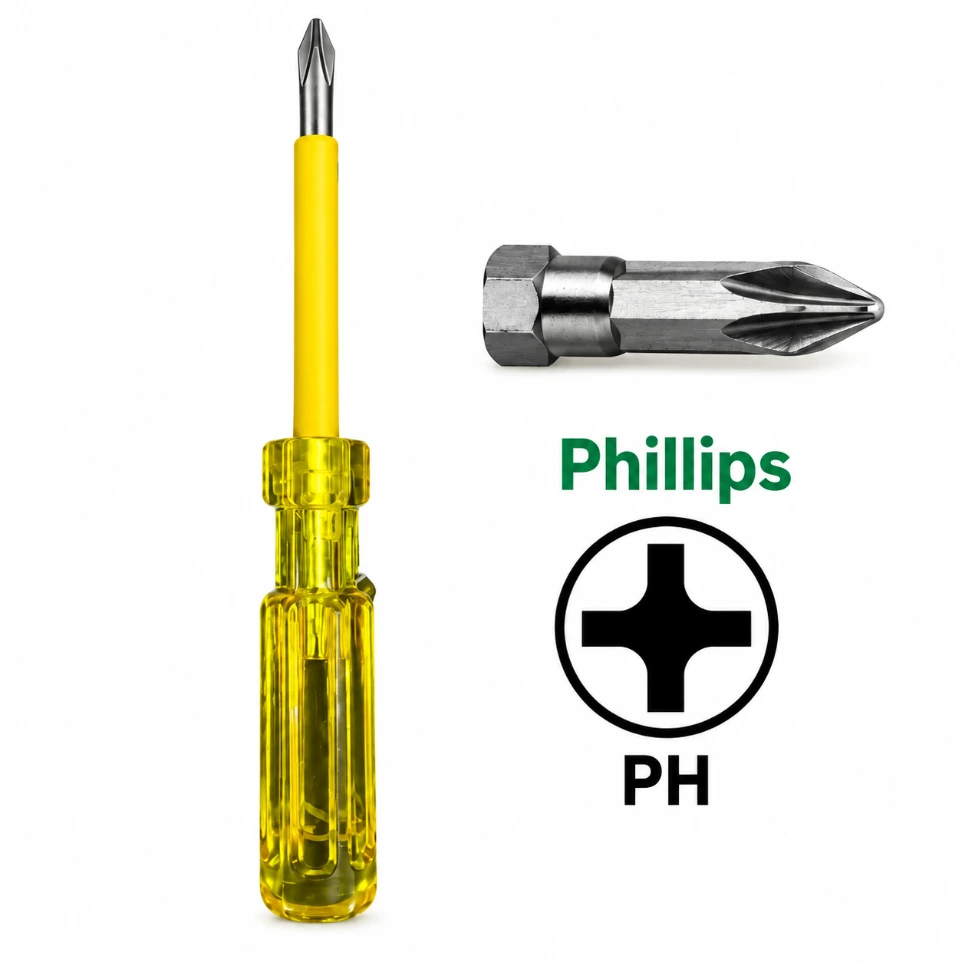 [289494] 11cm Precision Stainless Steel Screwdriver (+)