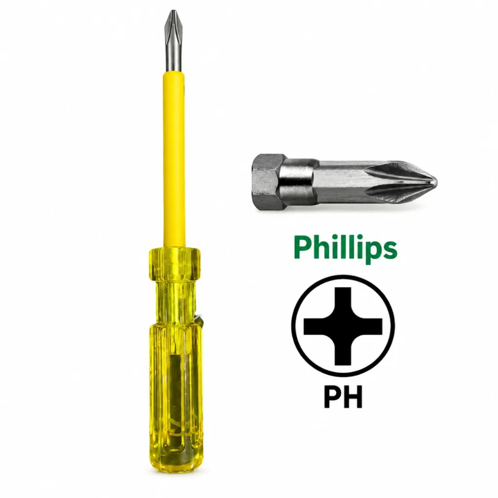 11cm Precision Stainless Steel Screwdriver (+)