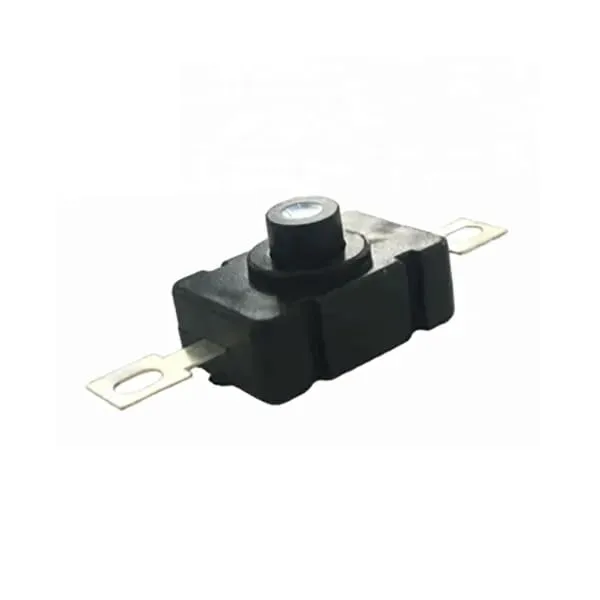 [12459745] KAN-28/29 High-Quality Latching Push Button Switch – 1.5A 250V AC Self-Locking Power Switch for Table Lamps, Torches, and Small Appliances