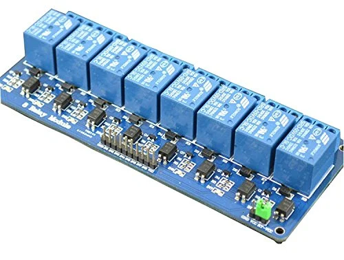 8 Road/Channel Relay Module (with light coupling) 5V