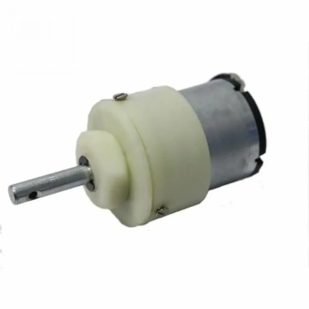 60 RPM - 12V Centre Shaft DC Geared Motor