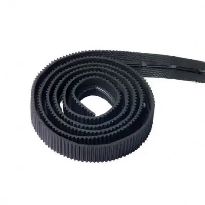 [59301419] 2cm x 120cm Extended Rubber Track Belt High-Grip Caterpillar Track for DIY Robot Chassis