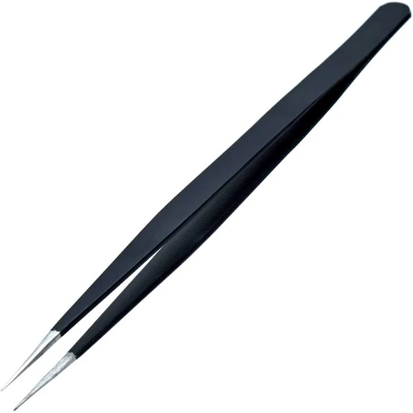 ESD-Safe Anti-Static Precision Tweezer (Black)