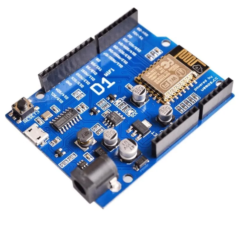 [2017] D1 WiFi Uno-Based Development Board – ESP8266 NodeMCU Compatible for Arduino IDE