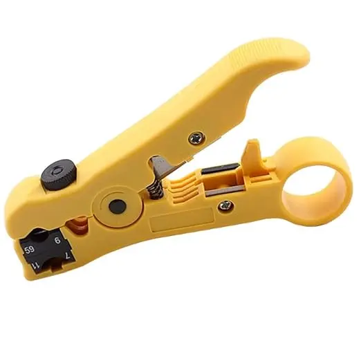 Universal Cable Stripper Cutter for Flat or Round UTP Cat5 Cat6 Wire