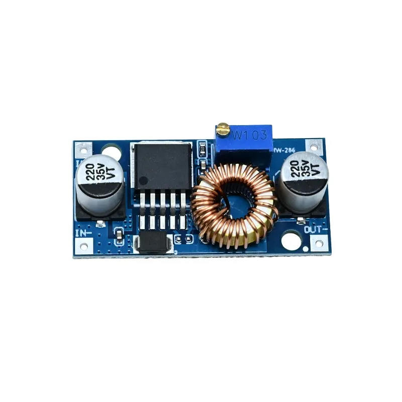 XL4015 5A DC-DC Adjustable Buck Converter – High-Power Lithium Battery Charger and Step-Down Power Supply Module with Constant Current (CC) and Constant Voltage (CV) Control