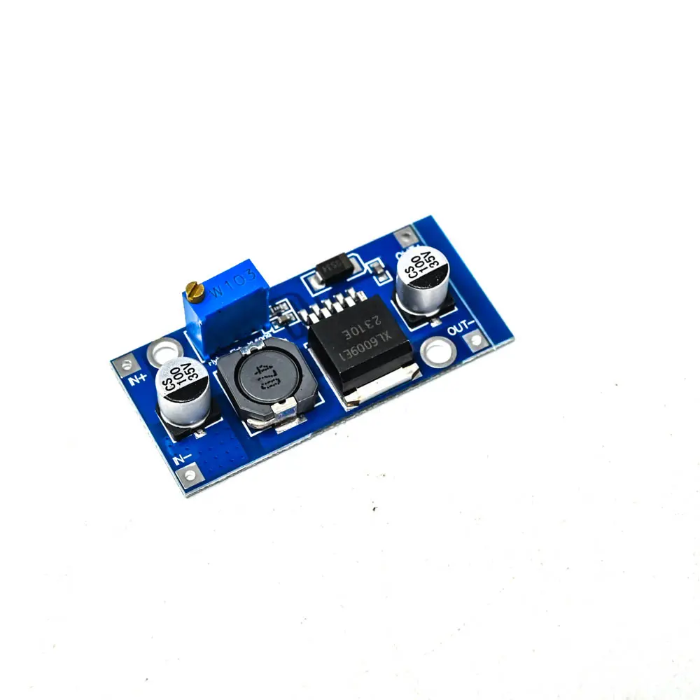 XL6009 DC-DC Step-Up Boost Converter Module – High-Performance 4A Adjustable Voltage Regulator, Ultra LM2577 Upgrade for DIY Electronics and Robotics