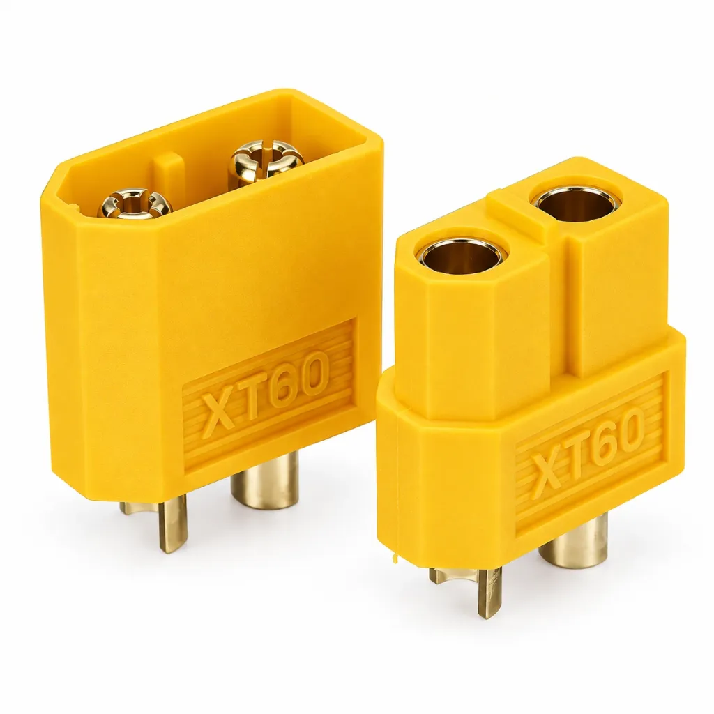 [7611222] XT60 High-Current Gold-Plated Male-Female Connector Pair for Lipo Battery