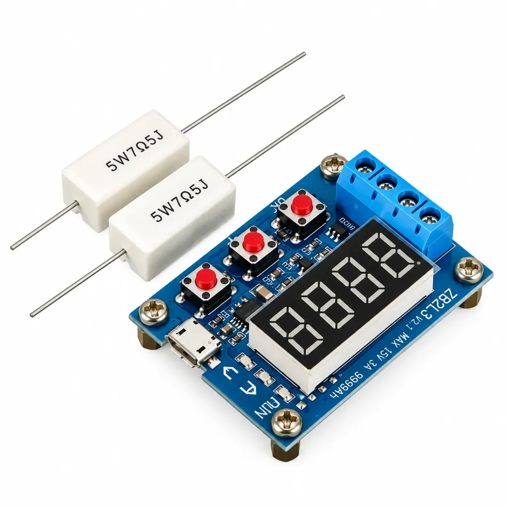 [32795] ZB2L3 18650 Battery Capacity Tester and Discharge Resistance Module
