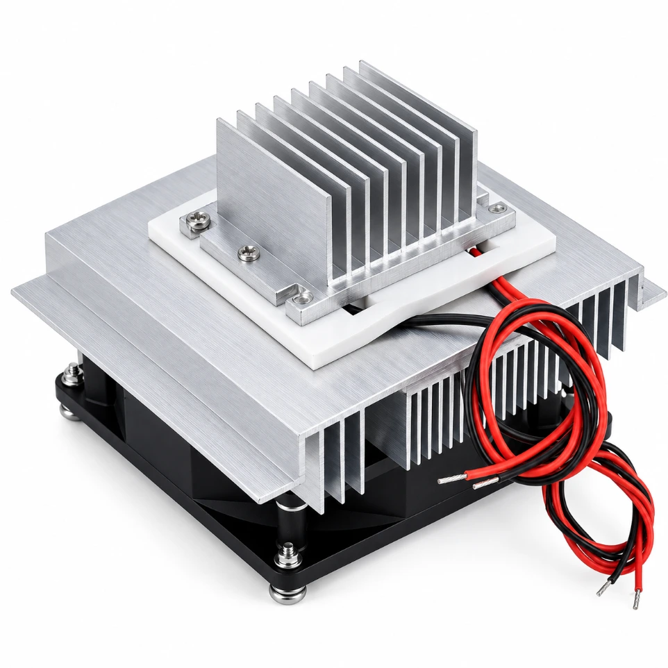Thermoelectric Peltier Refrigeration Cooling System DIY Kit for Small Space Air Cooling