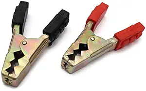 Heavy Duty Alligator, Crocodile Clamp Set Electrical Battery Clamp Connect (600 AMP) multi