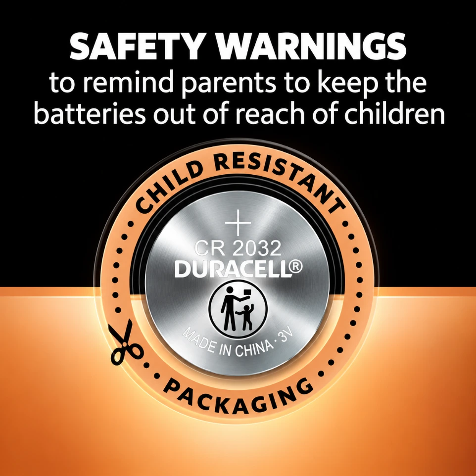 [145641456] Duracell Specialty CR2032 Lithium Coin Battery 3V