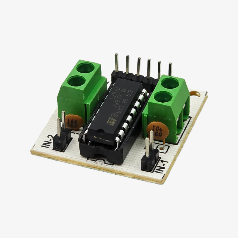 L293D Motor Driver Board - Dual H-Bridge DC and Stepper Motor Controller for Arduino