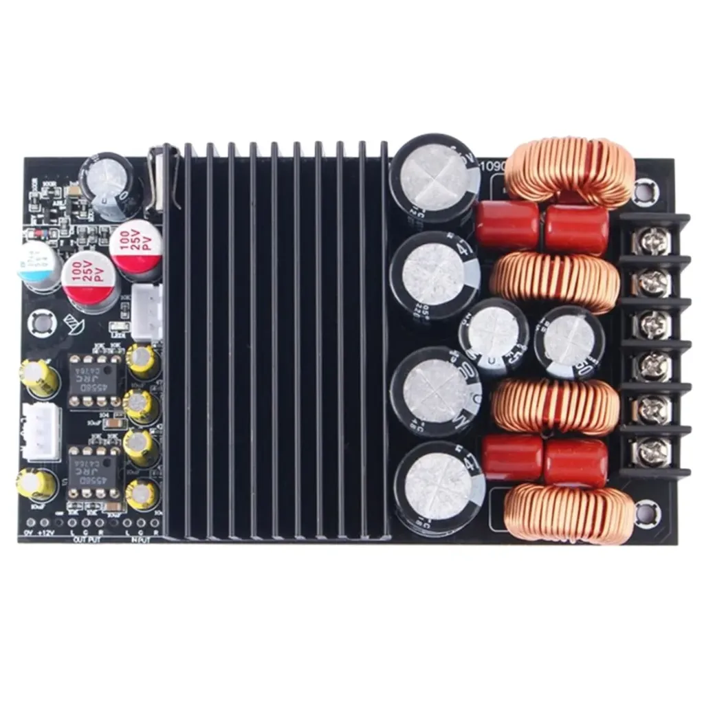 [148641564] TPA3255 300W+300W Dual Channel Hi-Fi Digital Power Amplifier Module – High-Performance Class D Stereo Audio Board with Ultra-Low Distortion and Wide Voltage Range