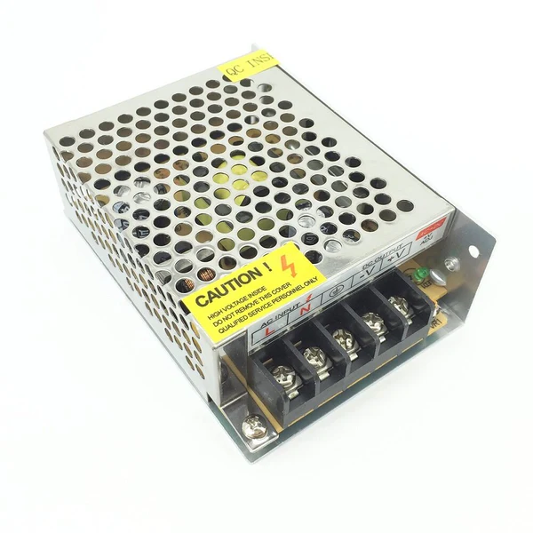 5V 10A 50W DC SMPS - High-Current Industrial Metal Case Power Supply