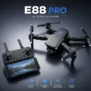 E88 Pro Brushless Foldable Drone Kit 4K Single Battery