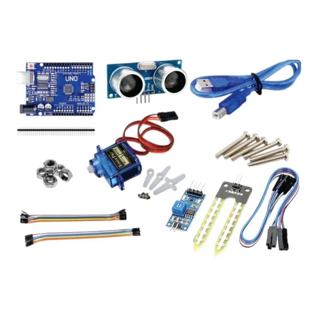 Dry, wet waste segregator components kit