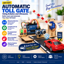 Automatic Toll Gate Using Arduino and Ultrasonic DIY Kit