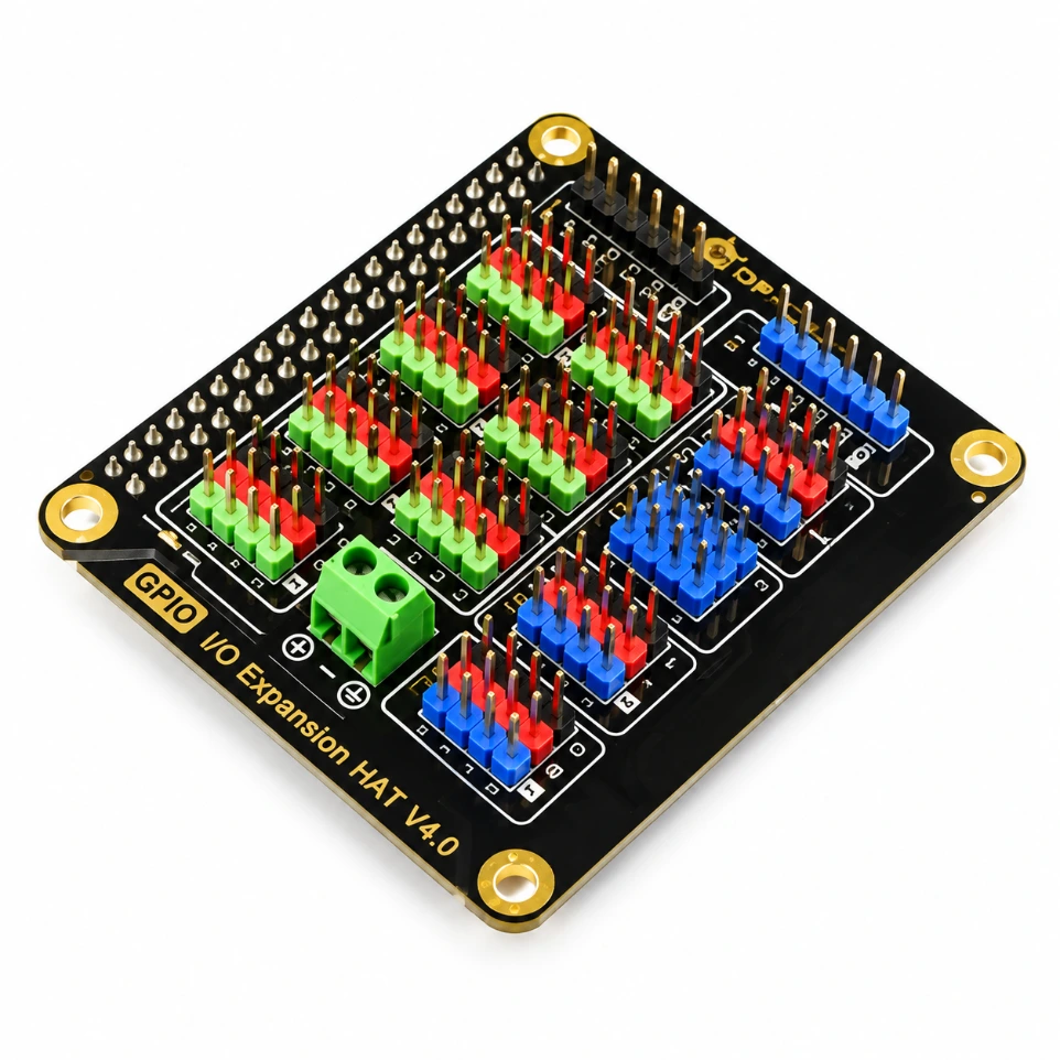 [40292240] DFRobot IO Expansion HAT for Raspberry Pi 5 / 4B / 3B+