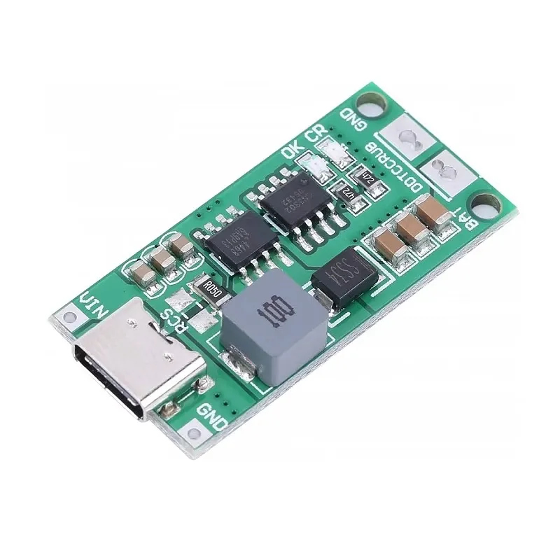 2S 8.4V 2A 18650 Lithium Battery Charger Module Type C