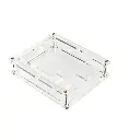 Transparent Acrylic Case for Raspberry Pi 4B Supporting 3007/3010 Fans