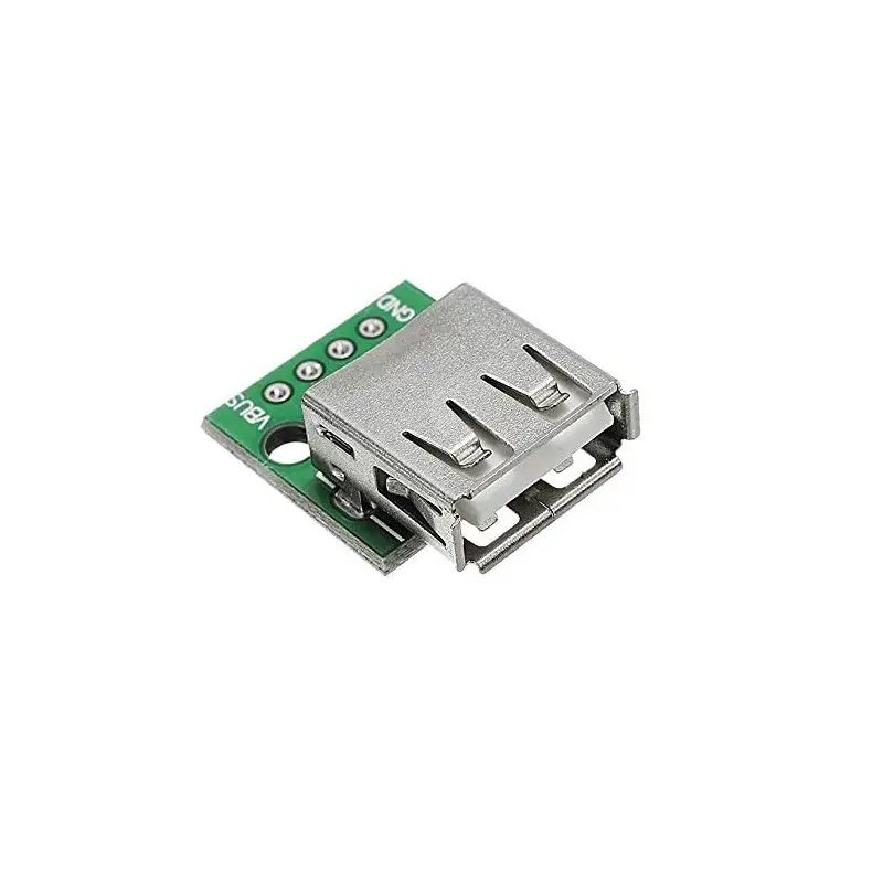 [975854] USB Female to 2.54mm Breakout Board with Direct 4P Adapter Board