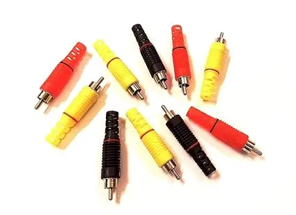 RCA Pin Male Audio RCA Pin Male Connector