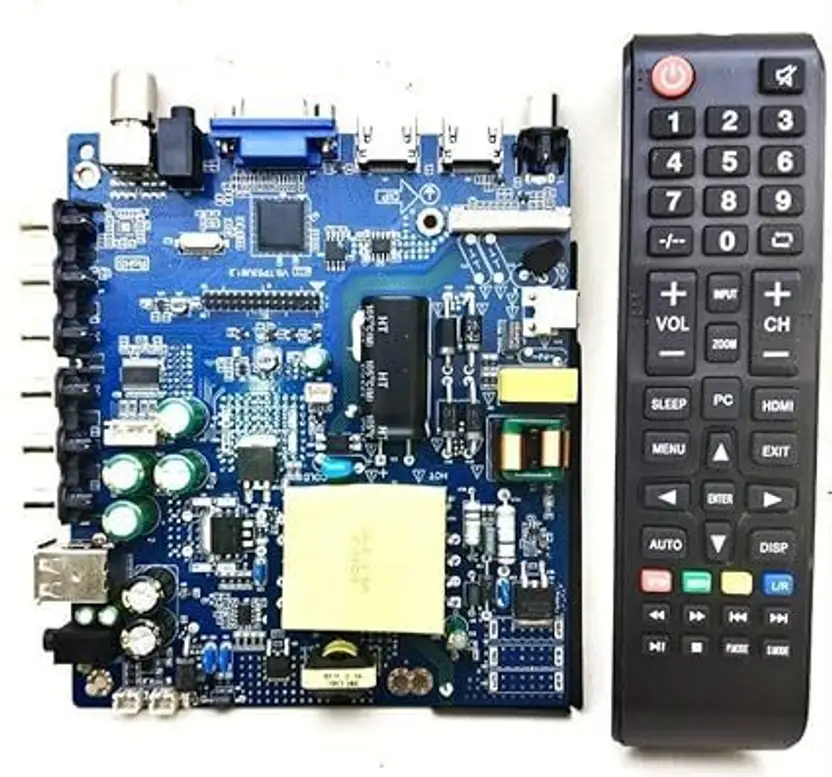 43 Inch Combo Motherboard with Remote, IR panel & Side Fitting
