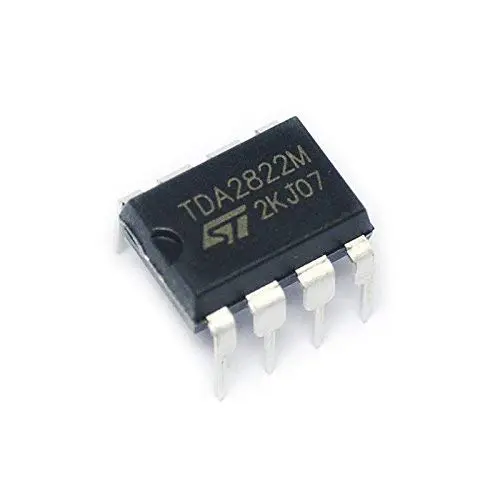 TDA 2822 OPAMP DC 1.8V 12V 1W Stereo Audio Amplifier IC